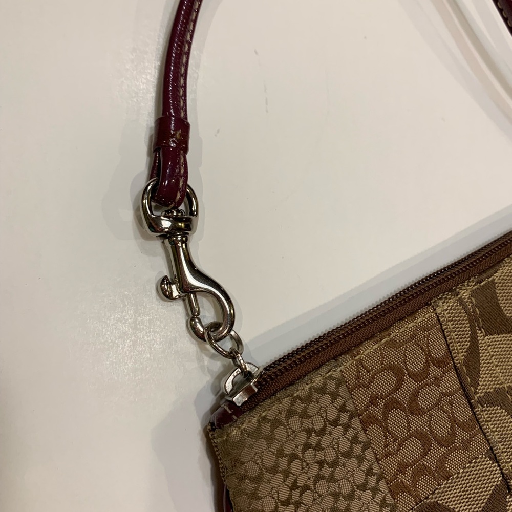 Coach Multi-Pattern Monogram Wristlet - image 3